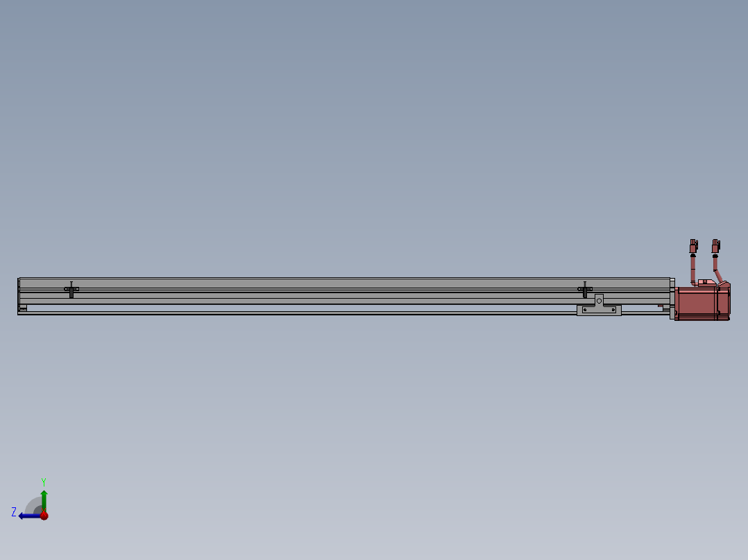 精密模组MY80S-T10-950L-P20B-BC-C4右视图