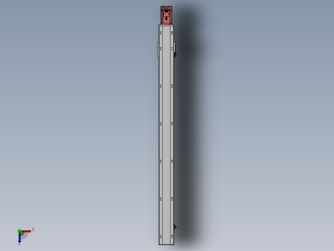 精密模组MY80S-T10-950L-P20B-BC-C4俯视图