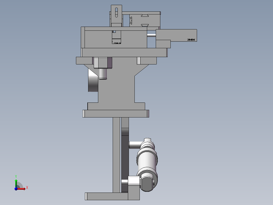 螺丝分离器前视图