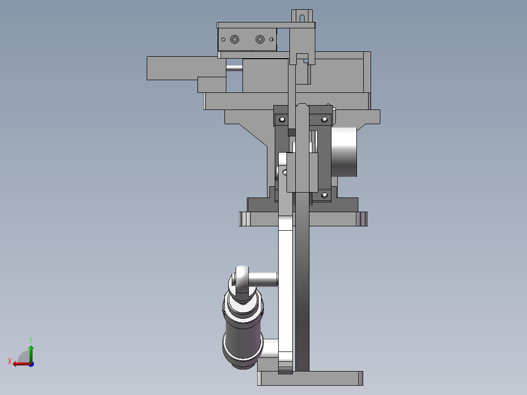 螺丝分离器后视图