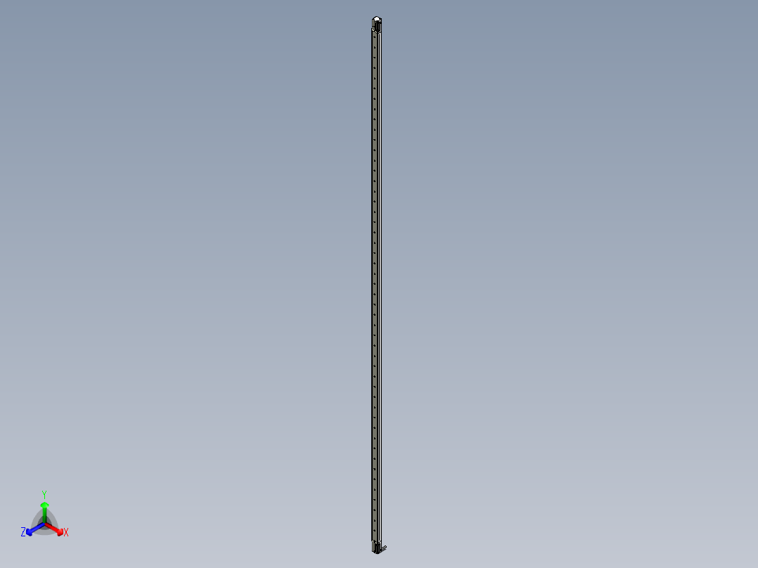 基恩士SL-V52L_T_kc图纸模型正等轴测图