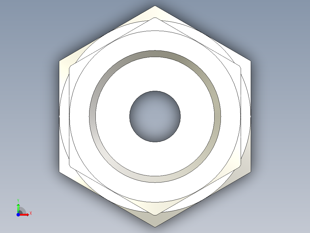 SS世伟洛克卡套管接头，内螺纹接头，18毫米外径x 1-2英寸。ISO平行（标准）内螺纹前视图