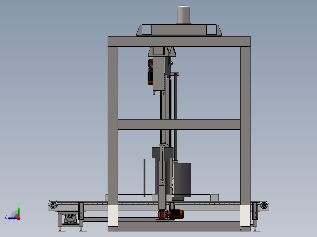 在线旋臂式缠绕机、摇臂裹膜机1481365右视图