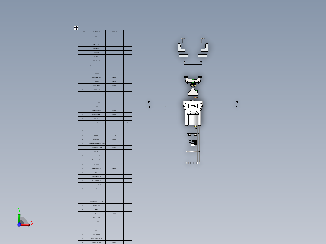 14-适于多种机器人的末端夹持机械爪3D图纸 Solidworks设计 附工程图前视图