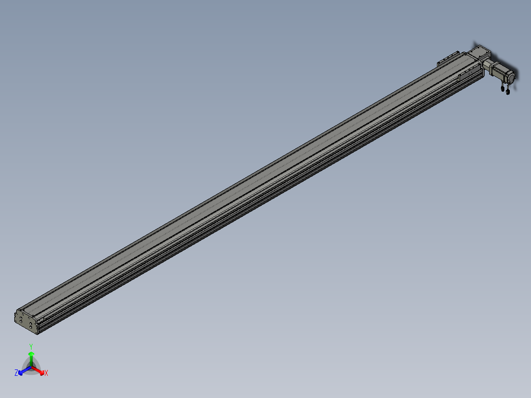 东锦同步带传动-直线滑台模组DH170B-L150-S3000-BL-P400W-C3