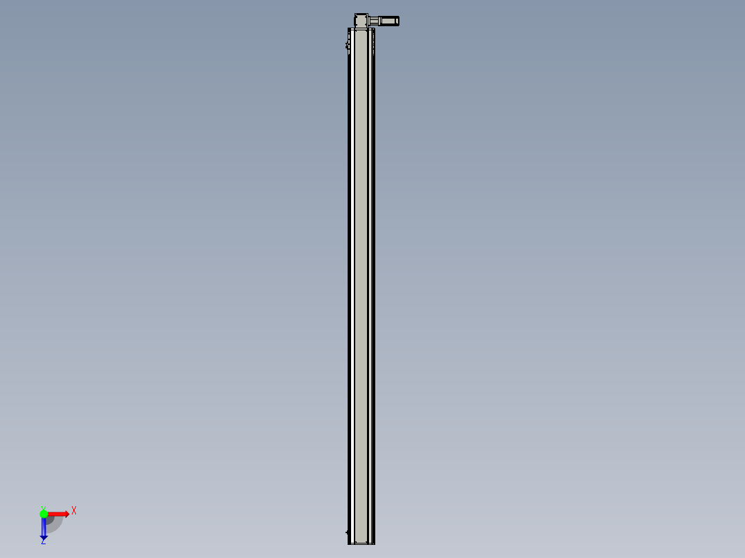东锦同步带传动-直线滑台模组DH170B-L150-S3000-BL-P400W-C3俯视图