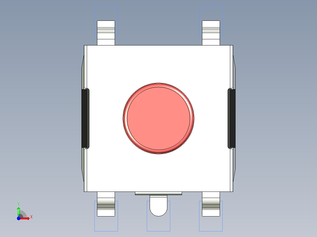 开关继电器保护 SM-PTS641TK25前视图