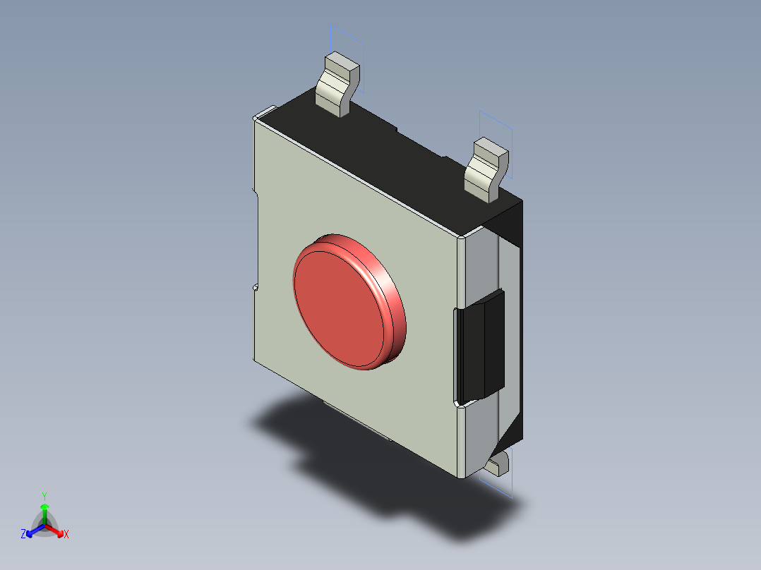 开关继电器保护 SM-PTS641TK25正等轴测图