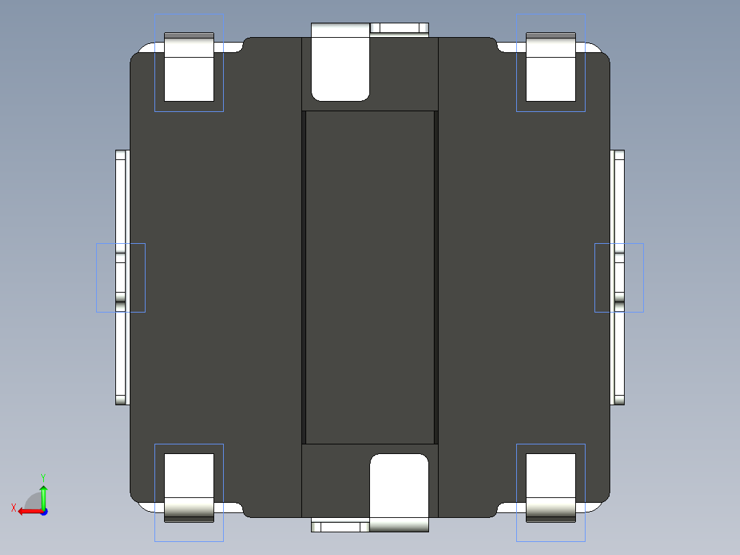 开关继电器保护 SM-PTS525SKG15J后视图
