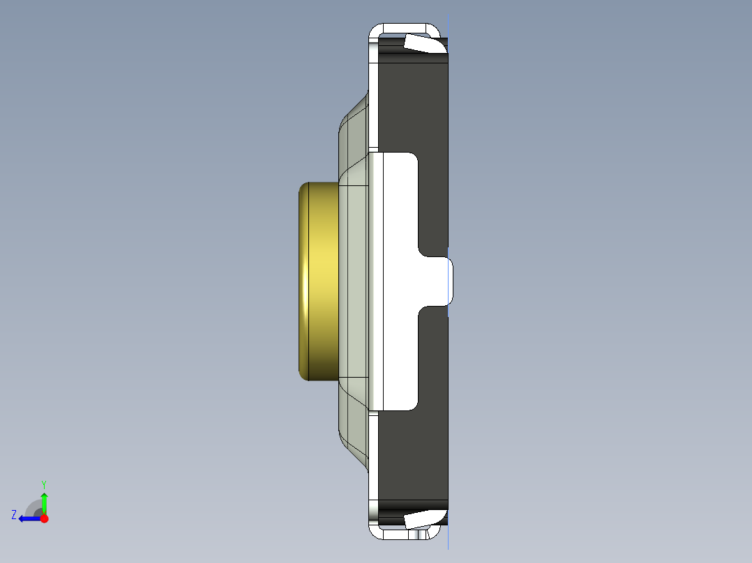 开关继电器保护 SM-PTS525SKG15J右视图
