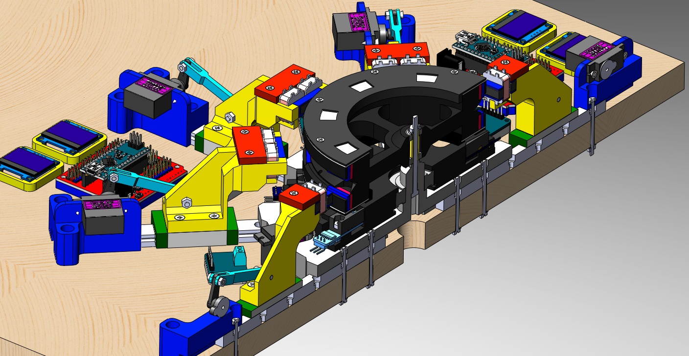 电磁电动机结构3D图纸 Solidworks设计