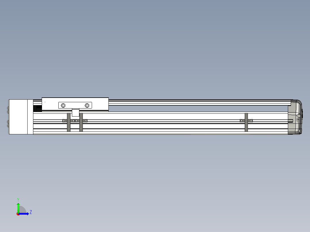 Toyo东佑达直线模组-ETH14-350-BR-200W左视图
