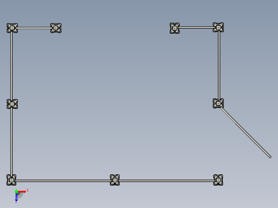 装配体4(1)俯视图