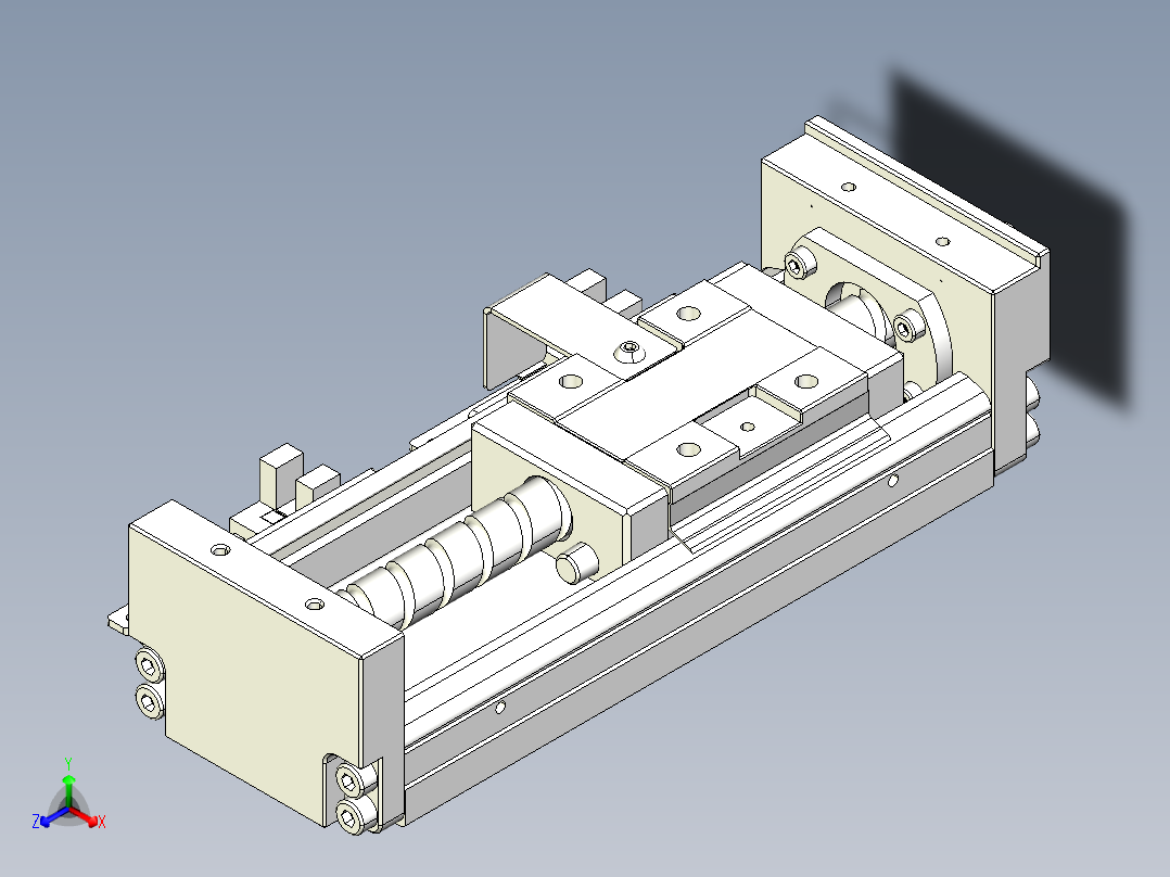 钢基模组-TPA-KSR-6005C-150A1-M-H0S2正等轴测图