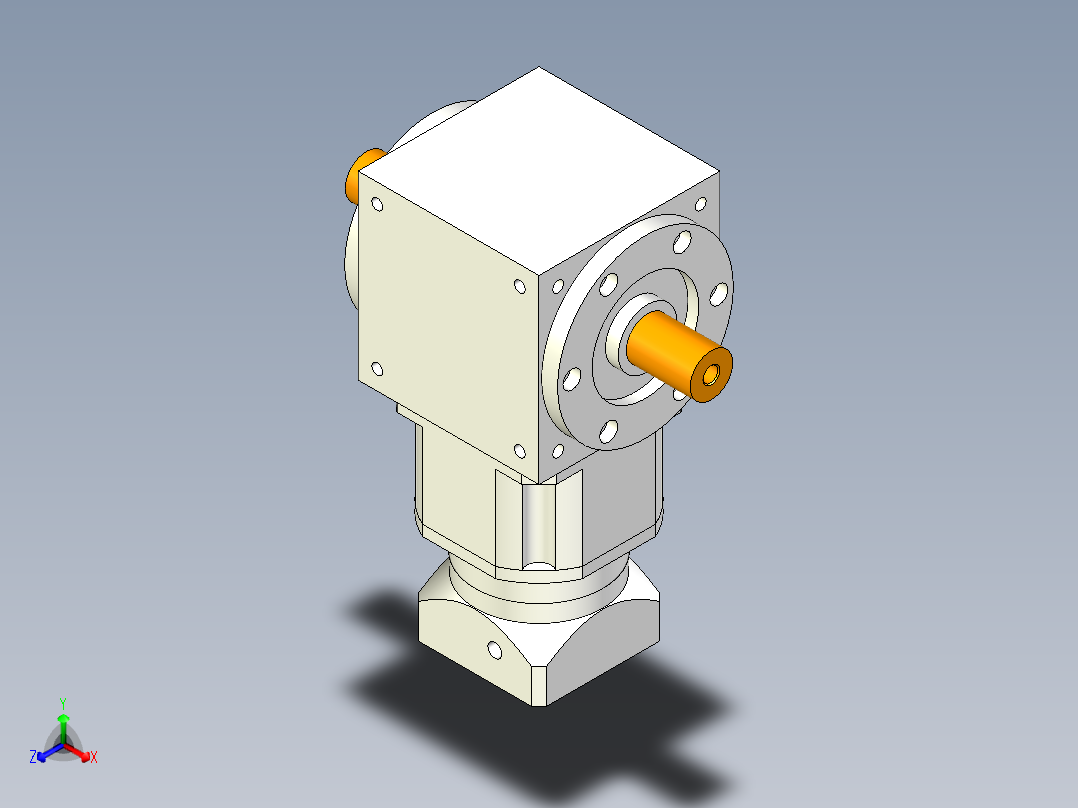 换向器PW170双轴 PLX142-L2 22-110-145-M8.stp