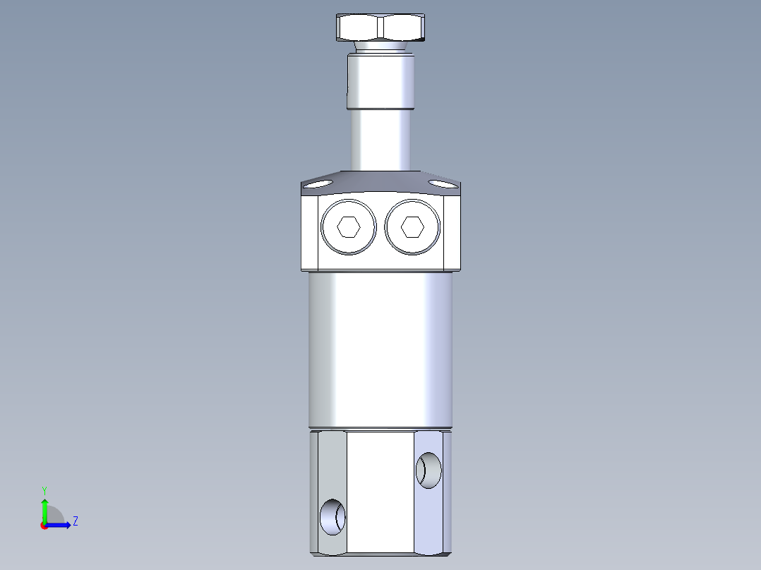 KOSMEKLHA0360-CLN多系列多零件图纸模型左视图