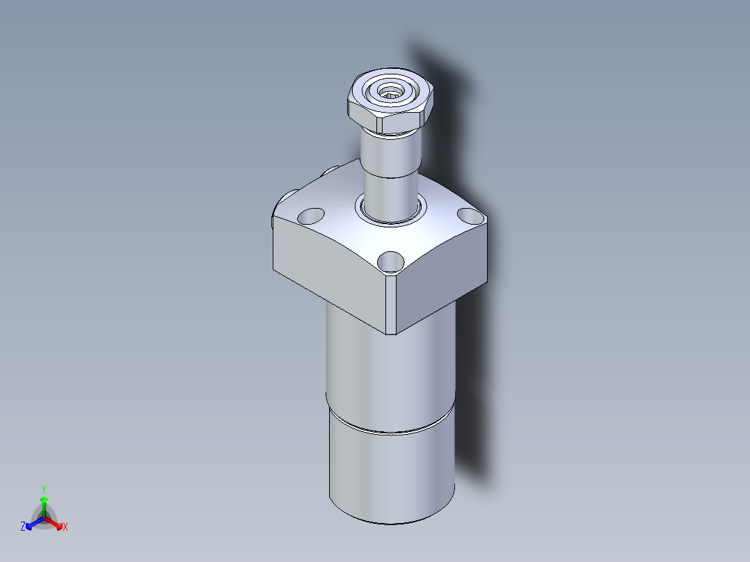 KOSMEKLHA0360-CLN多系列多零件图纸模型正等轴测图
