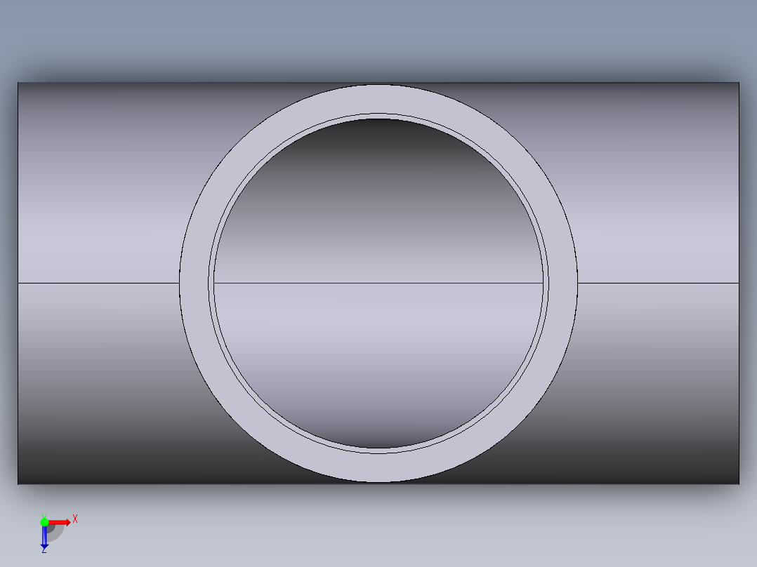 6TLV 90通带溶剂焊接插座俯视图