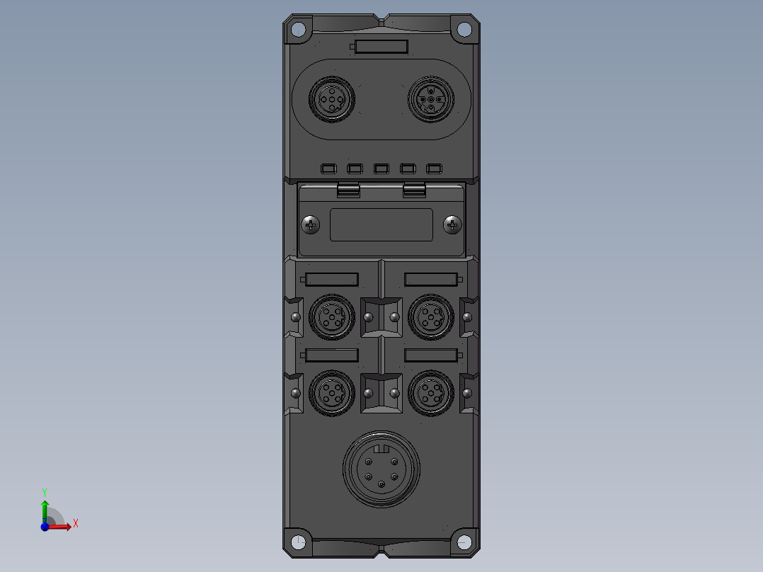 ELCO-SPPN-GW-001主分线盒前视图