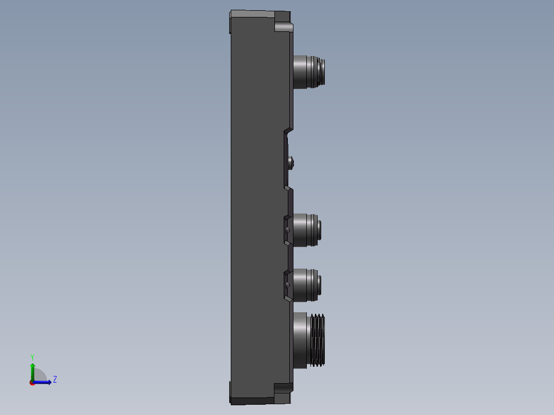 ELCO-SPPN-GW-001主分线盒左视图
