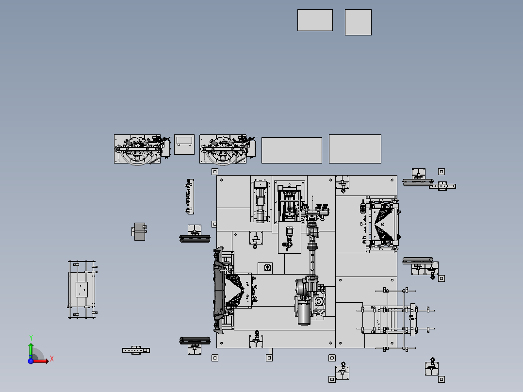 A2C0639-00-01风挡涂胶设备前视图
