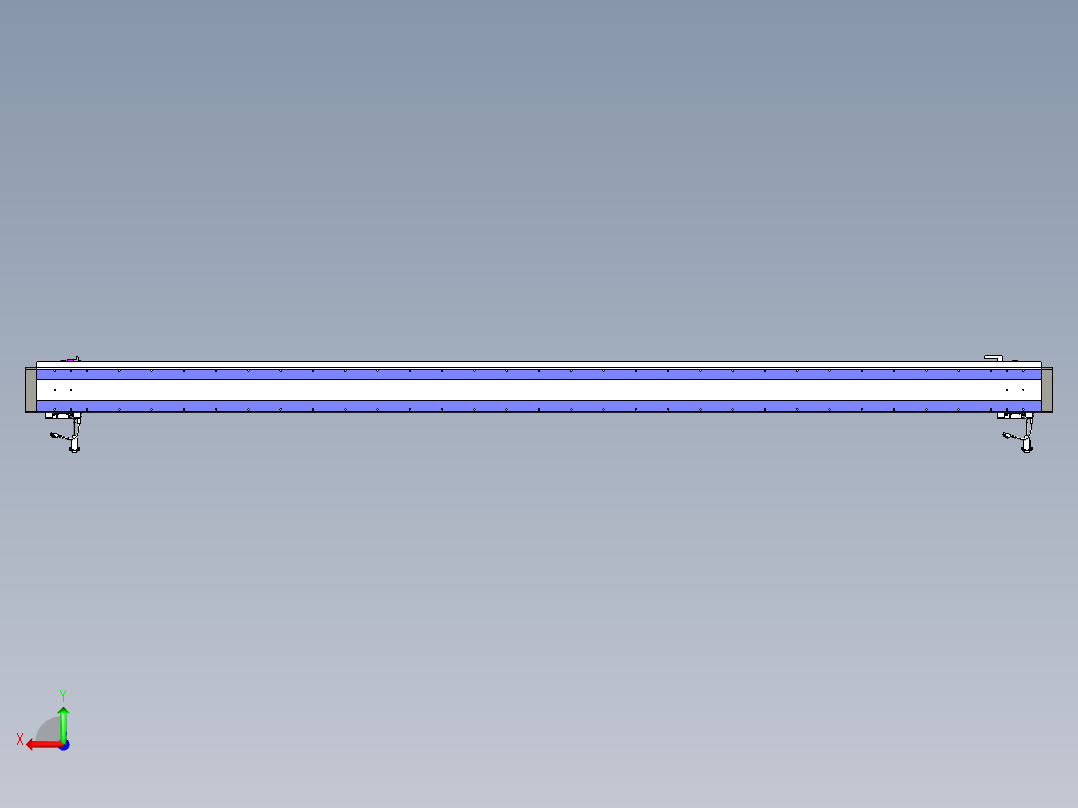 威洛博VL系列3d模型模组2VL14S1Y-S2800后视图