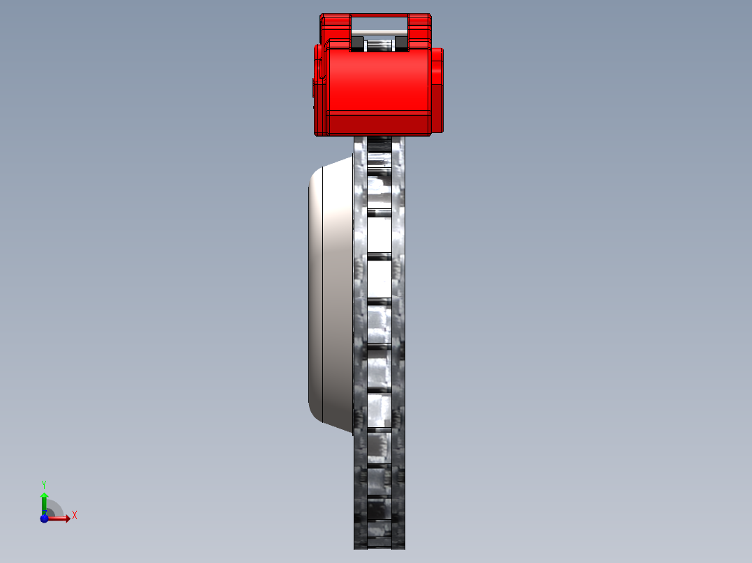 制动器 (28)前视图