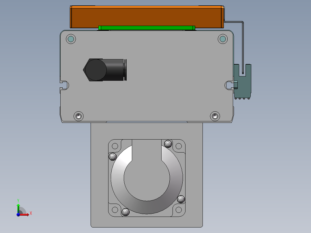 MCH丝杆全封闭MCH14-BM-400W前视图