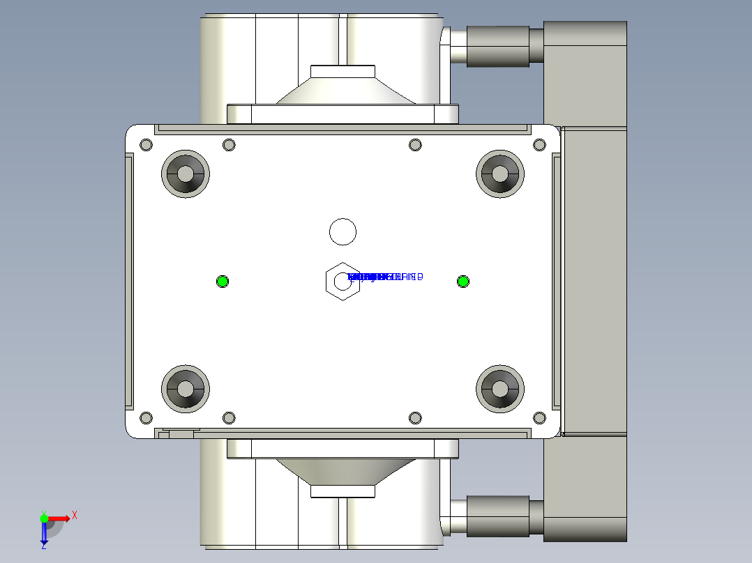 按摩椅气泵proe三维图=461638==20俯视图
