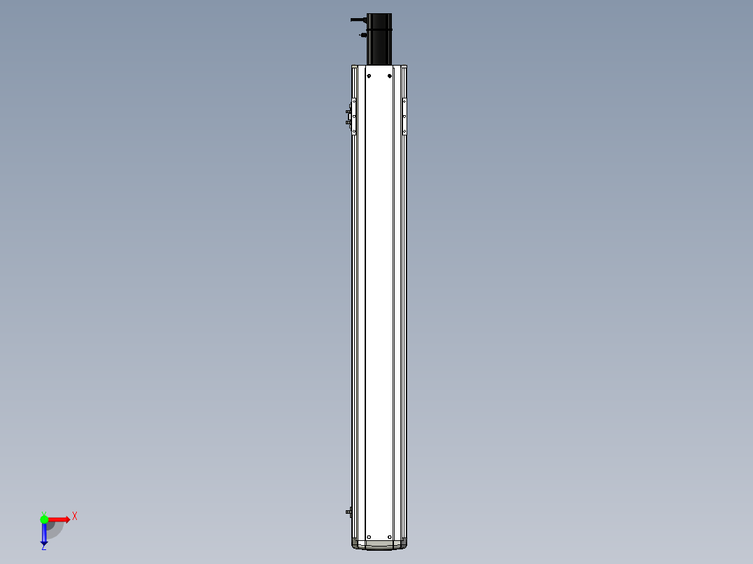 Toyo东佑达直线模组-ETH13-950-BC-200W+煞車俯视图