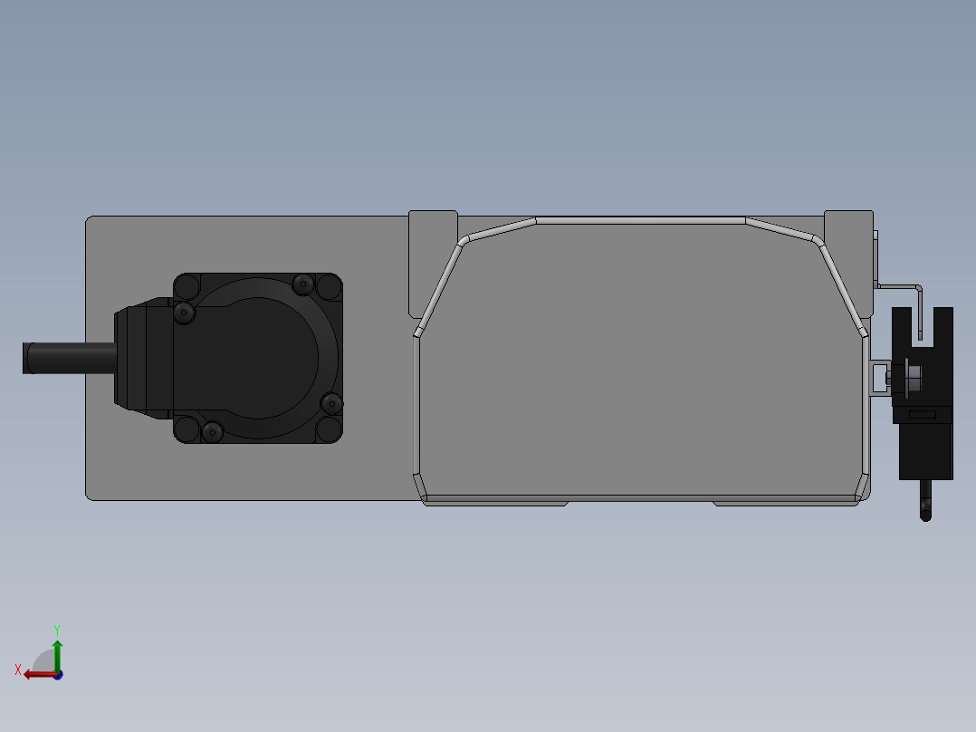精密模组MY100-T10-100L-BL-P10B-C4-C后视图