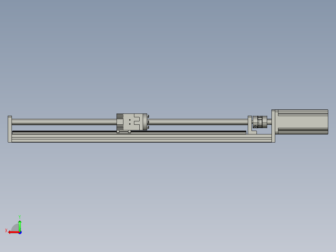 模组FSK40-L10C7-BC-T40（500行程）后视图