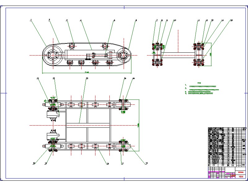 2G031--履带式液压驱动底盘的设计