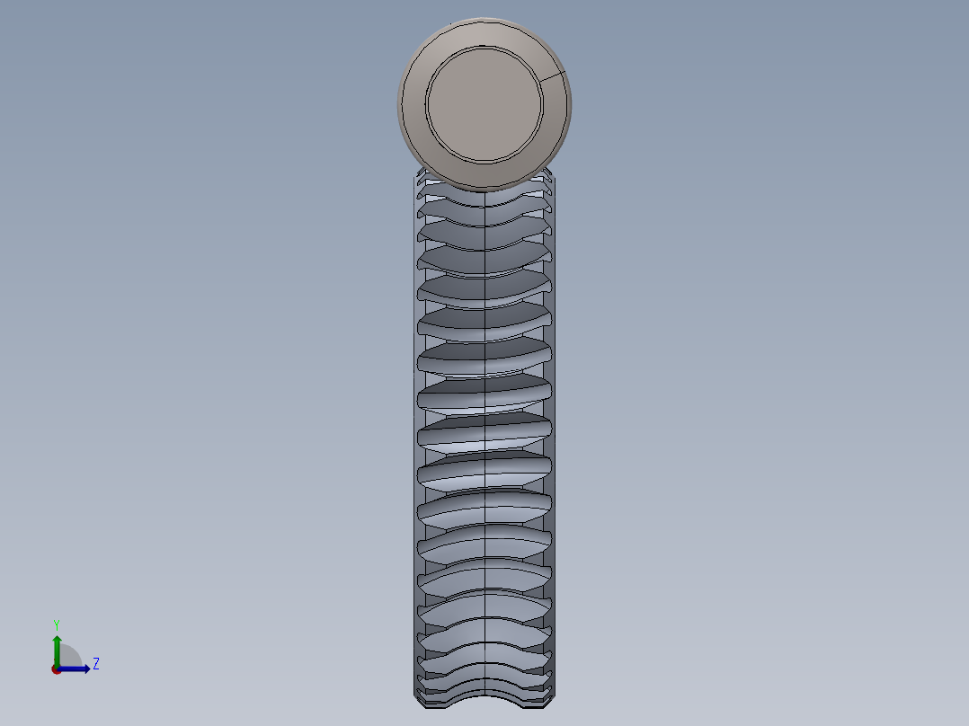 齿轮啮合 (134)左视图