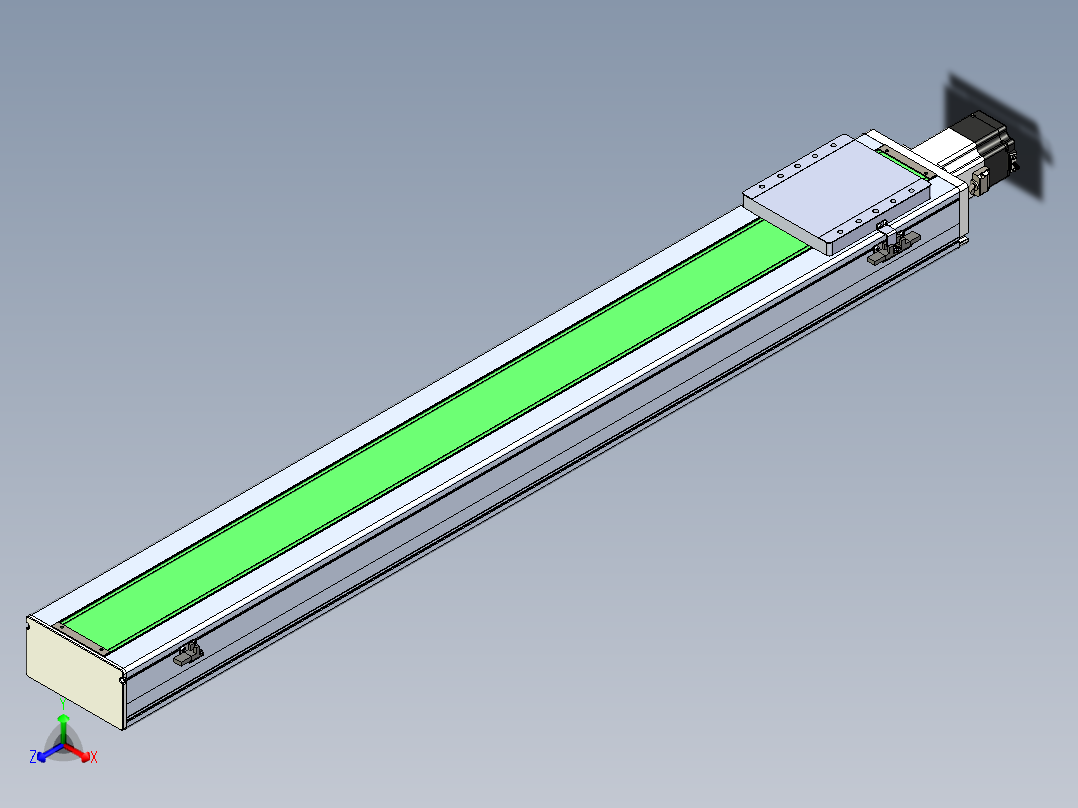 丝杠滑台-全封闭-EC17-Lx-C-S1200-BC-P75-D3正等轴测图
