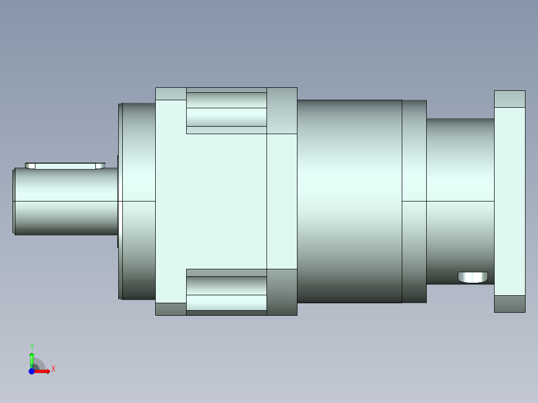 直齿PLX180-L3 32-130-165-M10.stp前视图