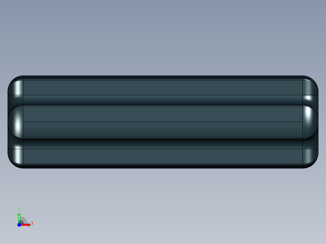 乐高机械组车桥-3704 Black Technic Axle 2.IGS前视图