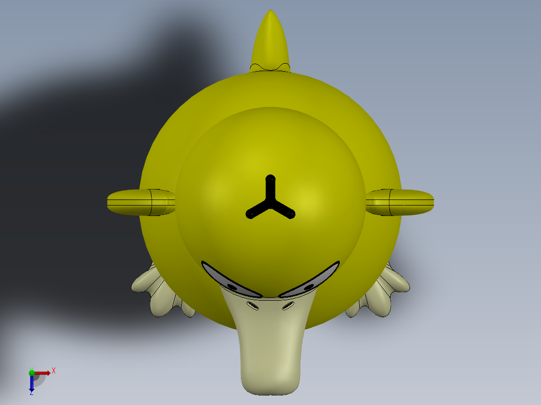 口袋妖怪-迷幻鸭2俯视图