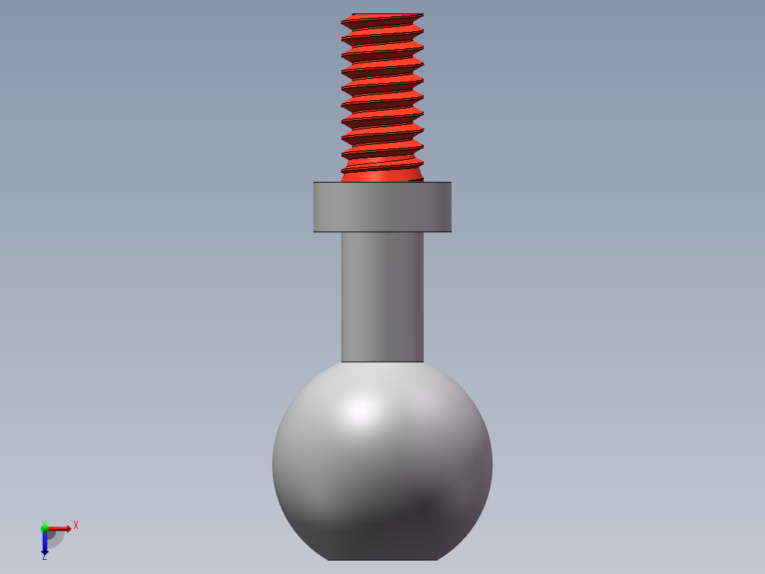异形螺杆俯视图