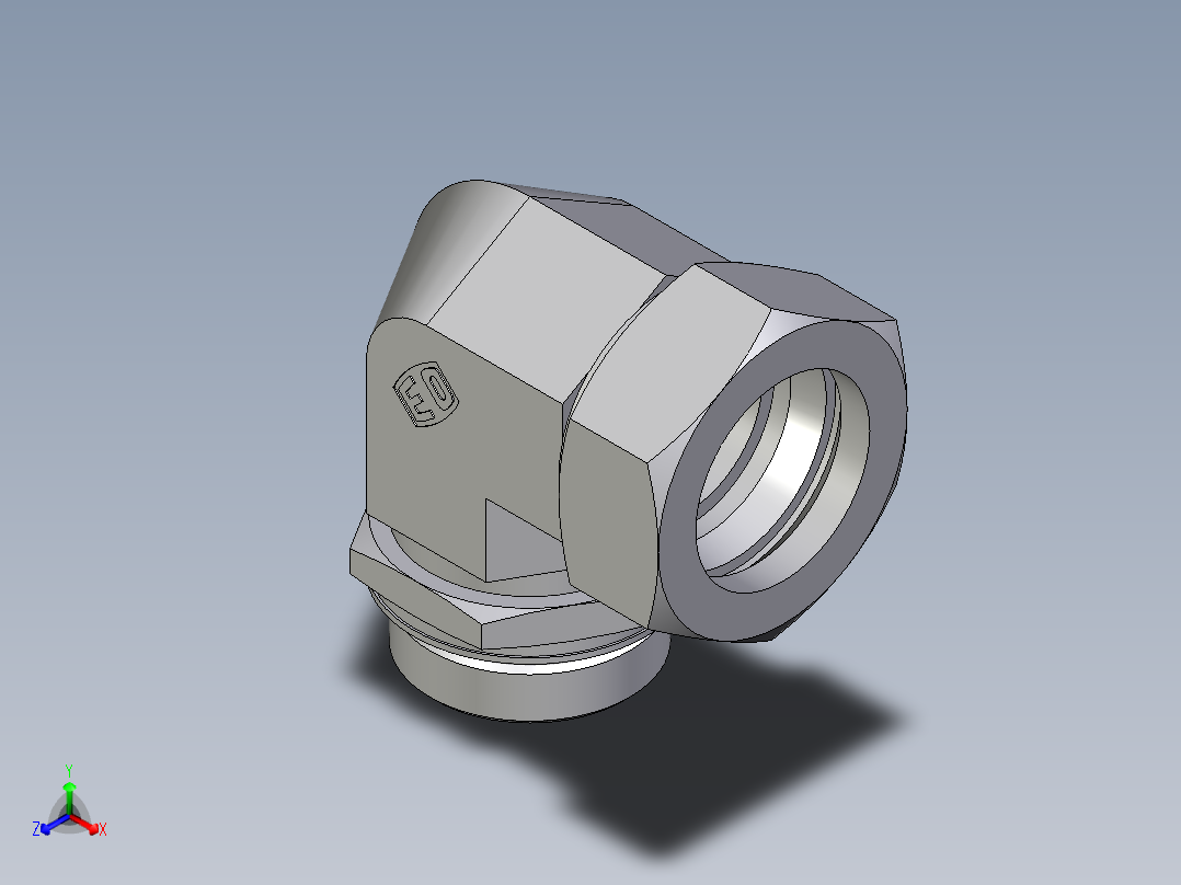 卡套式工业通用硬管接头EO_Adjustable_Locknut_elbow_WEE42ZLMORCF