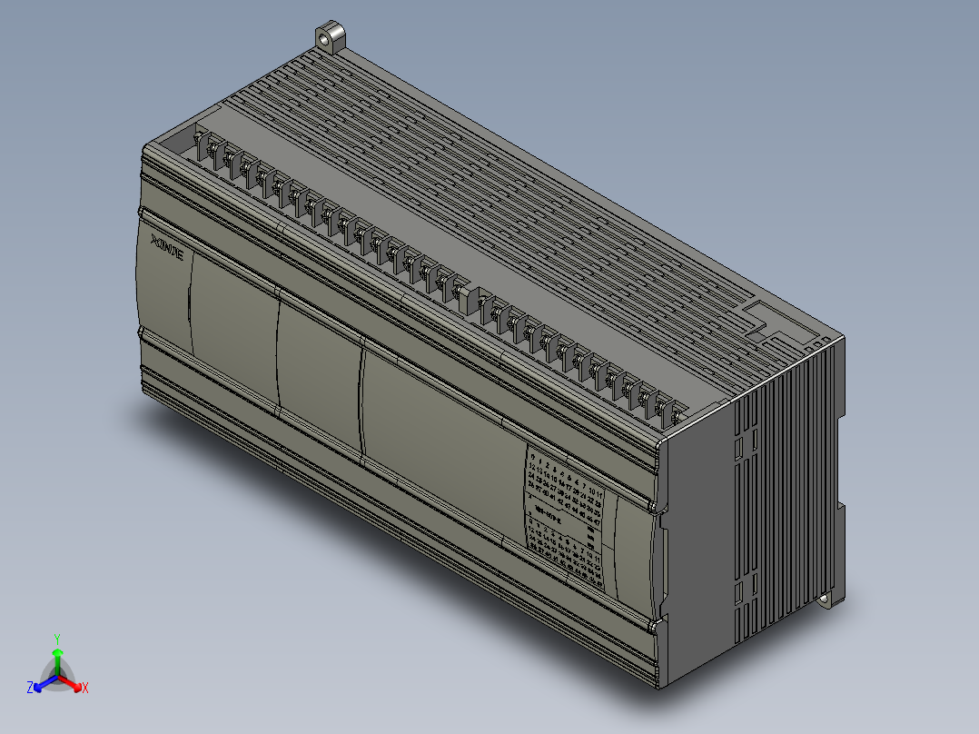 XD5-80T-E正等轴测图