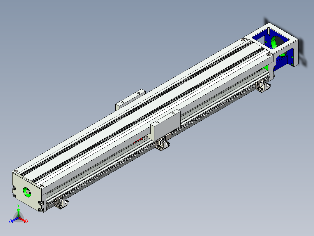 直线模组KKR86C-640A1-F0CS2_W设计图纸