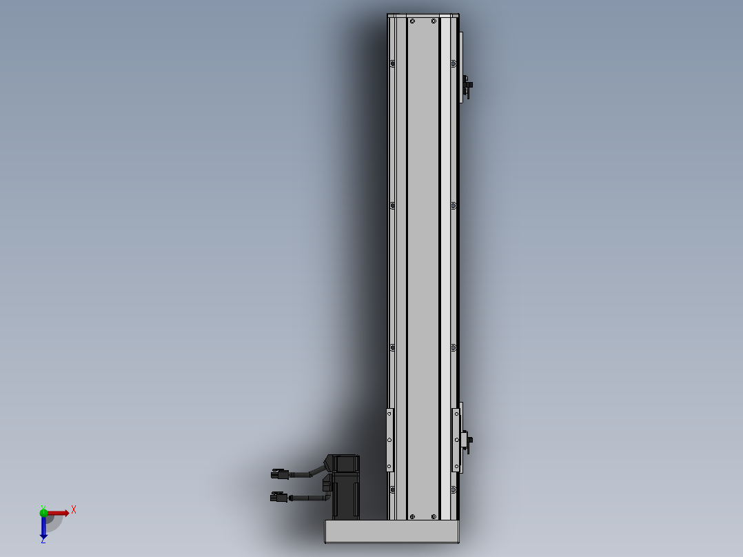 精密模组MY120-T10-500L-BR-P10B-C4-C俯视图