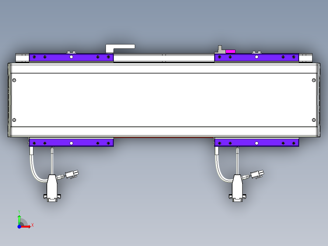 威洛博VL系列直线电机模组-2VL14S2-S150前视图