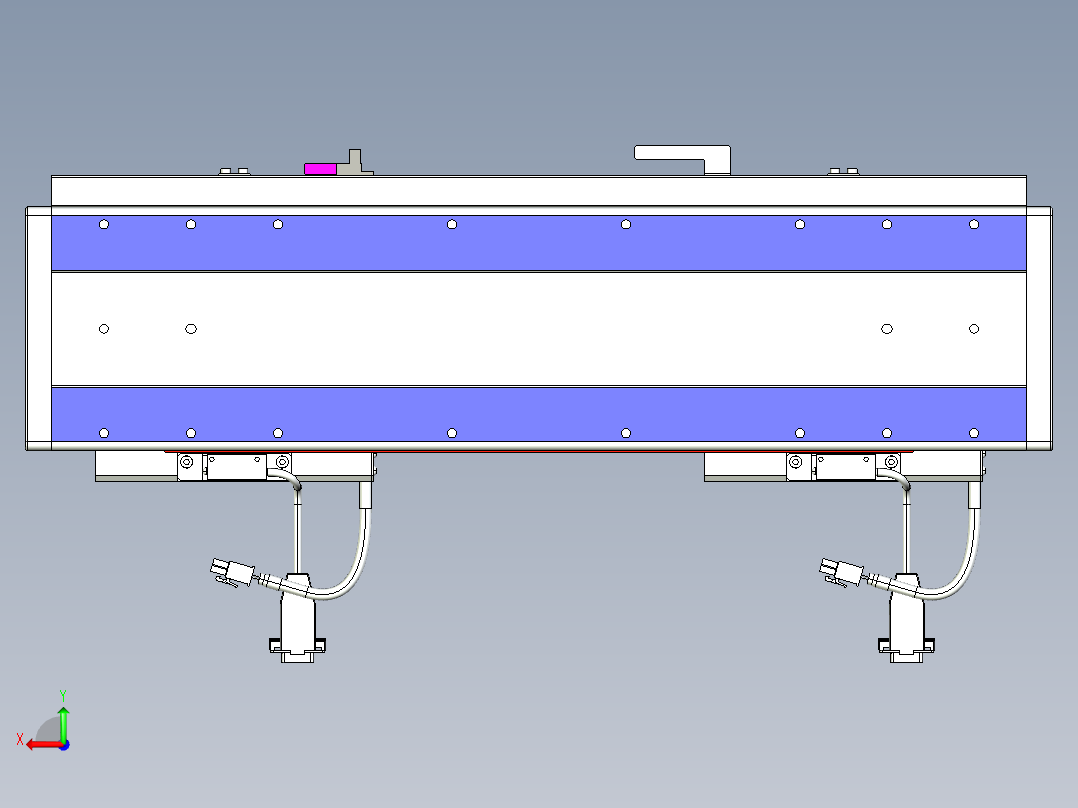 威洛博VL系列直线电机模组-2VL14S2-S150后视图