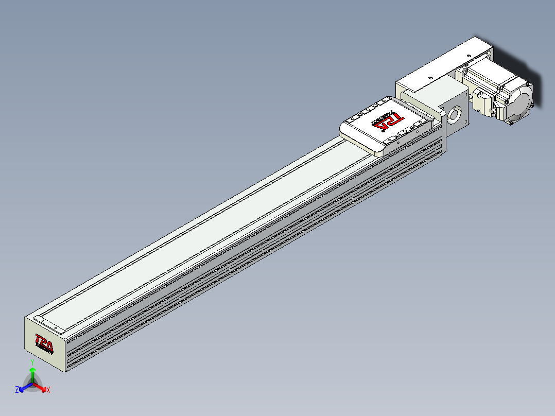 同步带全封闭直线模组TPA-HCB-85D-90-L600-MR-Y-P20-N3