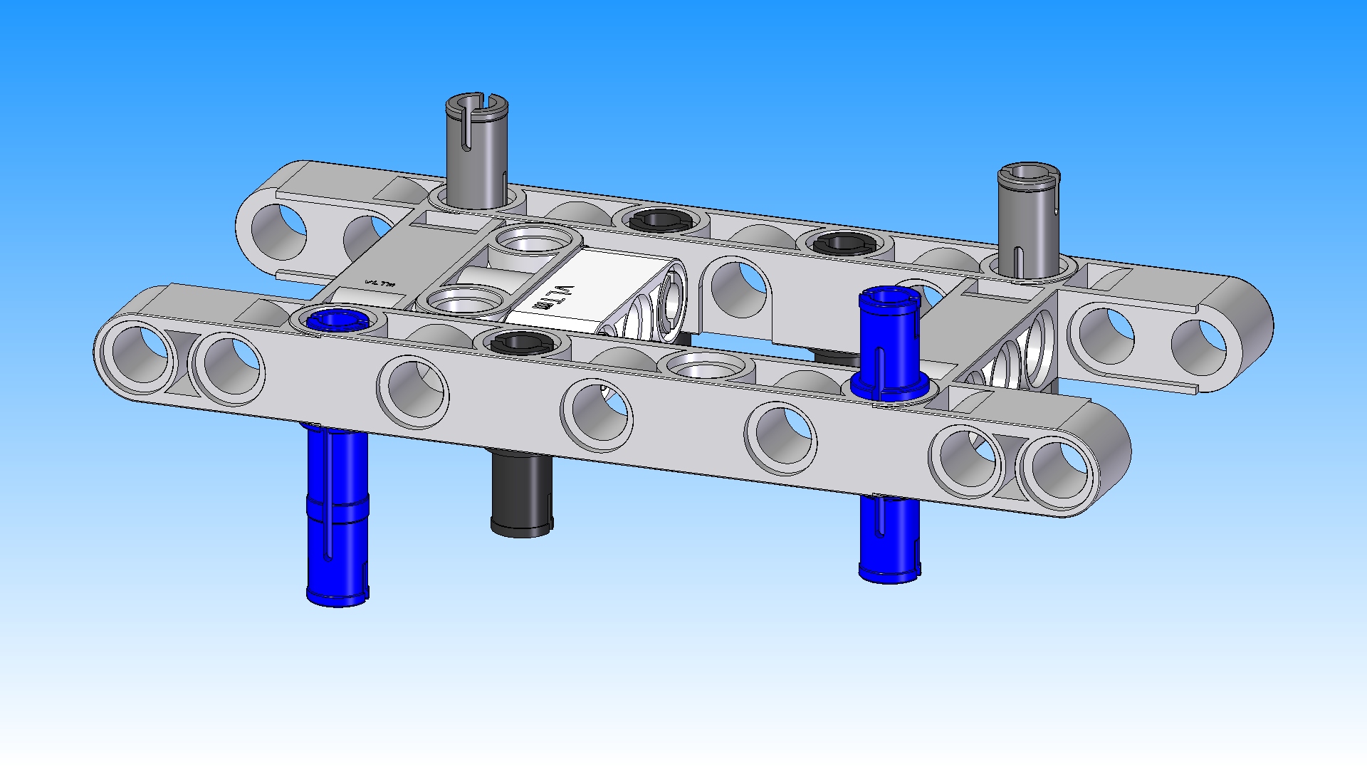 vltm-42038-1极地探险履带车拼装