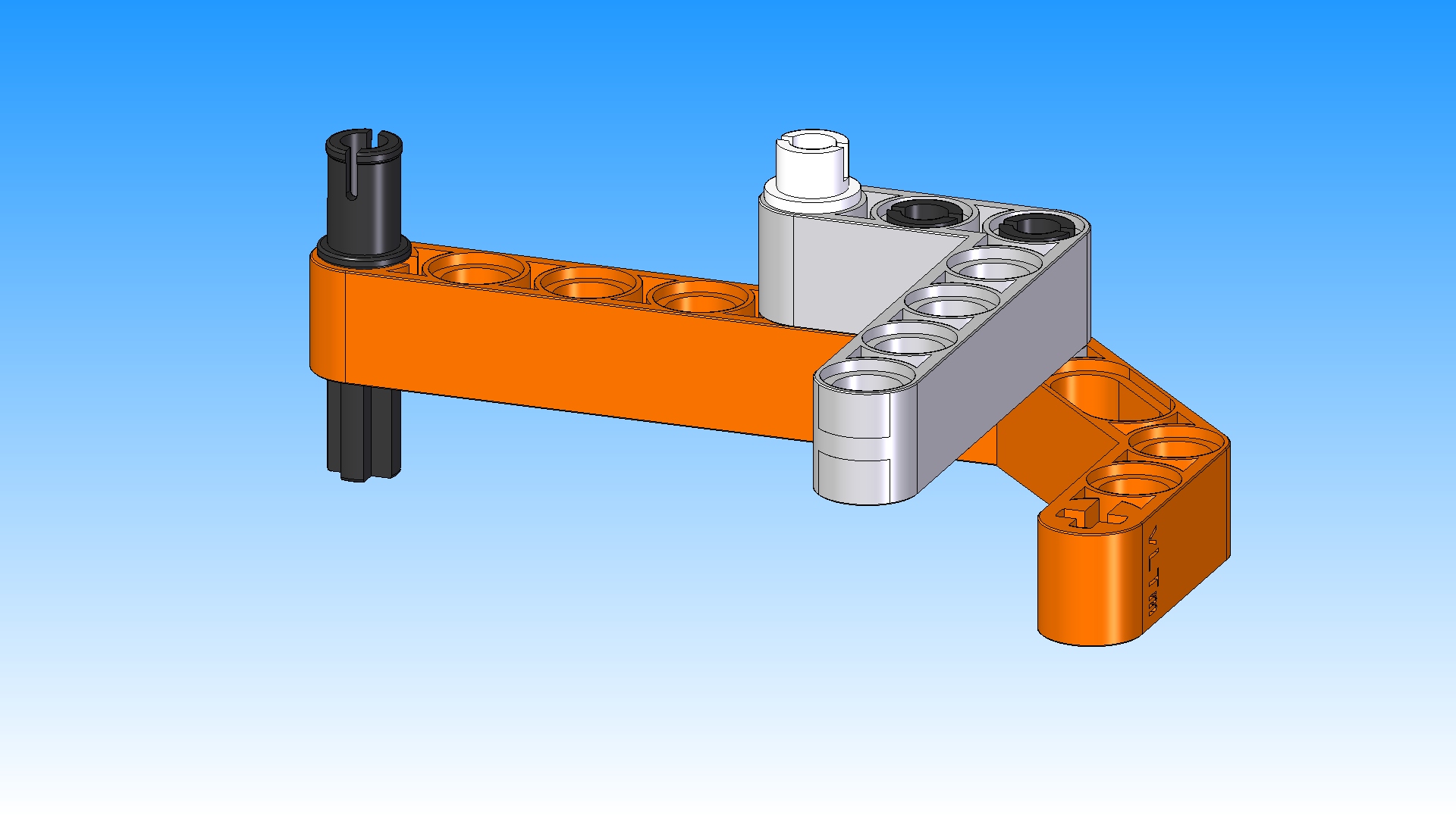 vltm-42038-1极地探险履带车拼装