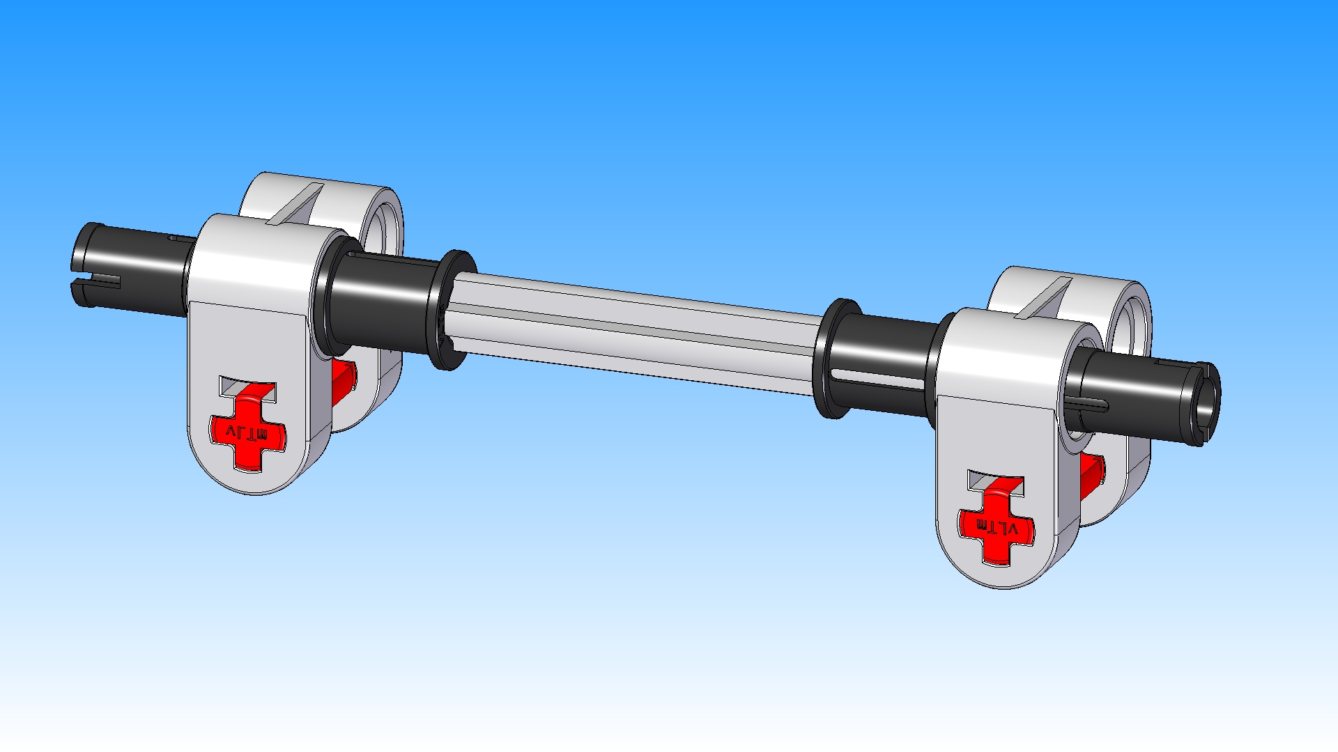 vltm-42038-1极地探险履带车拼装