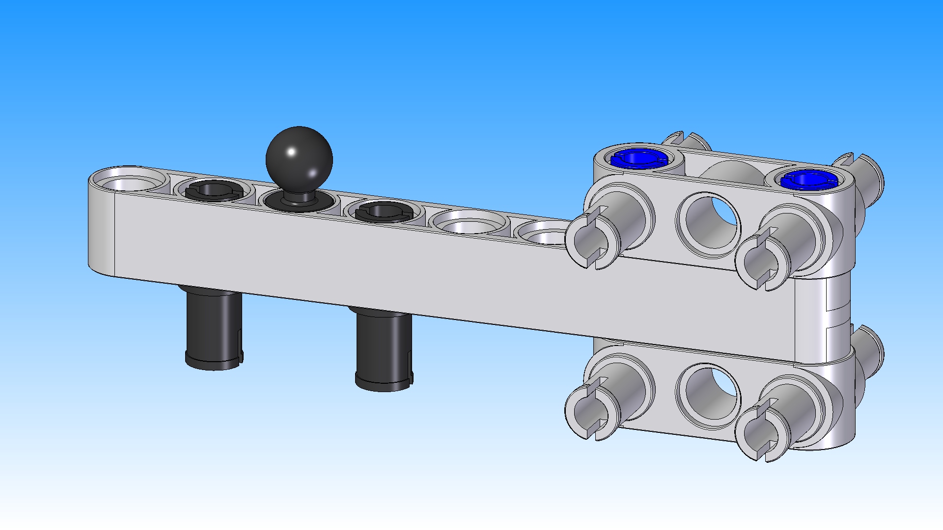 vltm-42038-1极地探险履带车拼装
